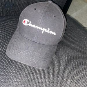 Black Champion cap
